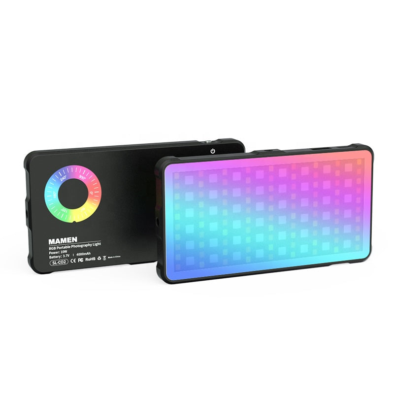 Mamen SL-C02 Spotlight RGB LED Fill Light