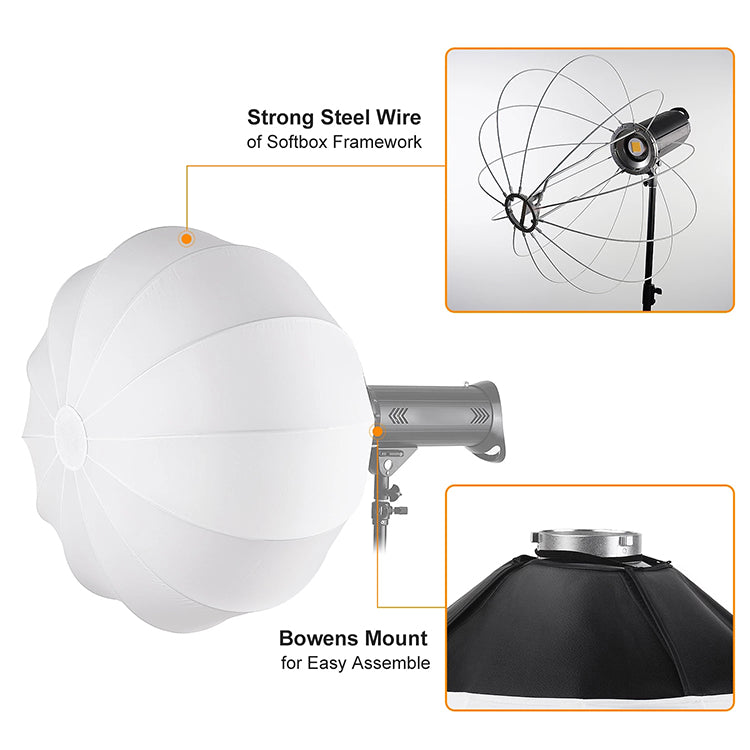 FX Studio 65cm Lantern Softbox with Bowens Mount ( PL Series)