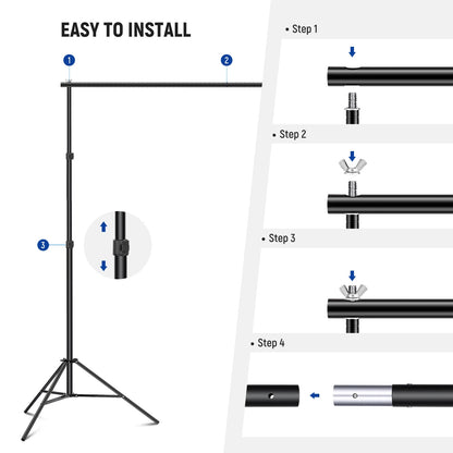FX Studio 2.6M x 3M Background Support System