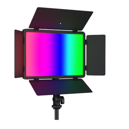 FX Studio 40W RGB LED Panel with Dual Battery Kit & Charger