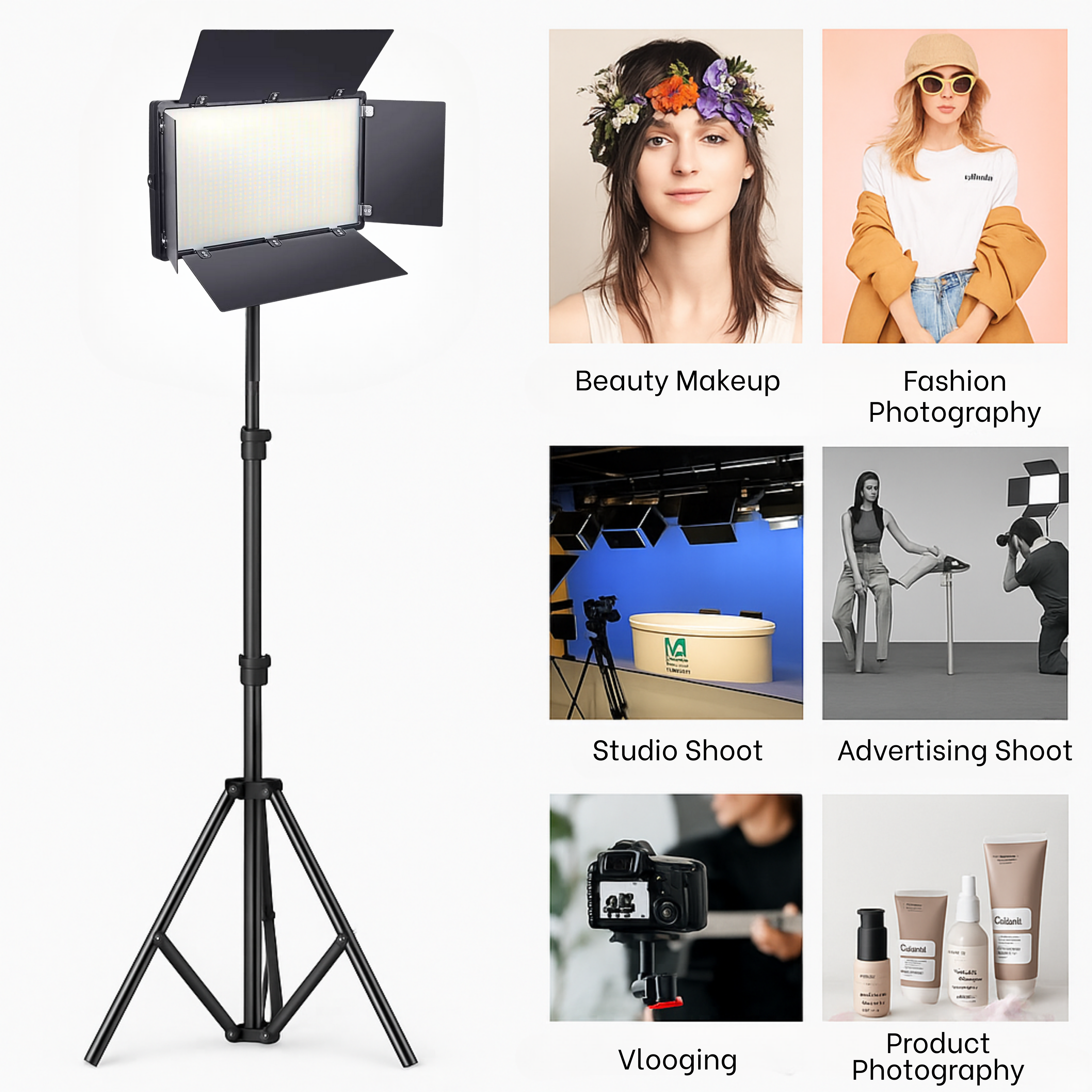 FX Studio 40W Bi-Color LED Panel with Dual Battery Kit & Charger