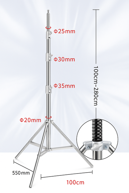 FX Studio Heavy Duty Stainless Steel Stand