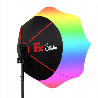 FX Studio 65cm Lantern Softbox – 100W RGB