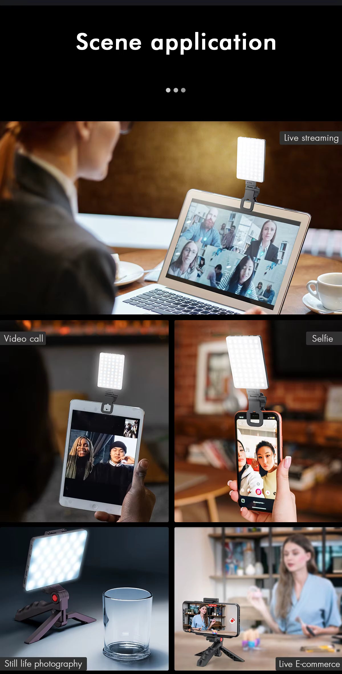 Mamen CL-V11R Bi+RGB Light