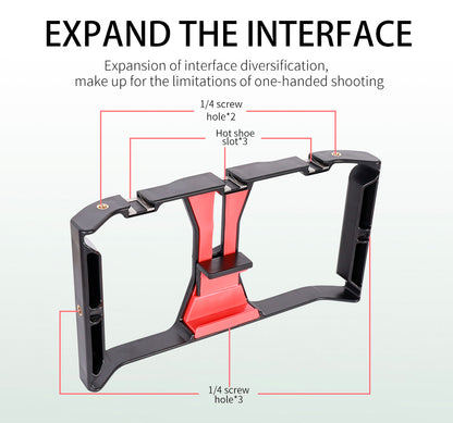 FX Studio Smartphone Video Stabilizer Rig – Universal Handheld Mount