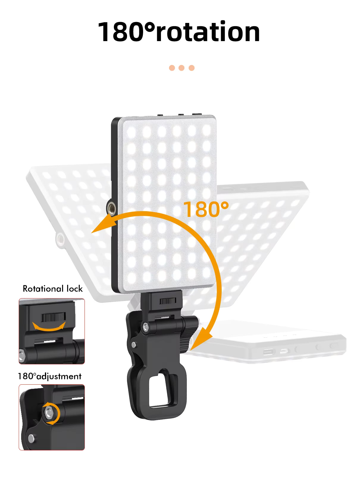 Mamen CL-V11R Bi+RGB Light