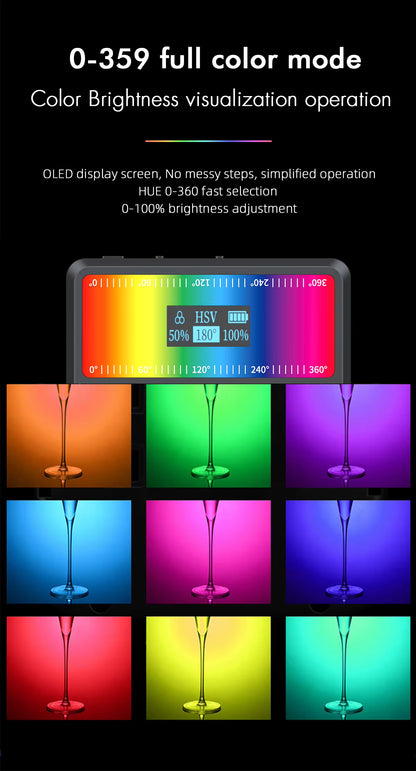 Mamen CL-V11R Bi+RGB Light