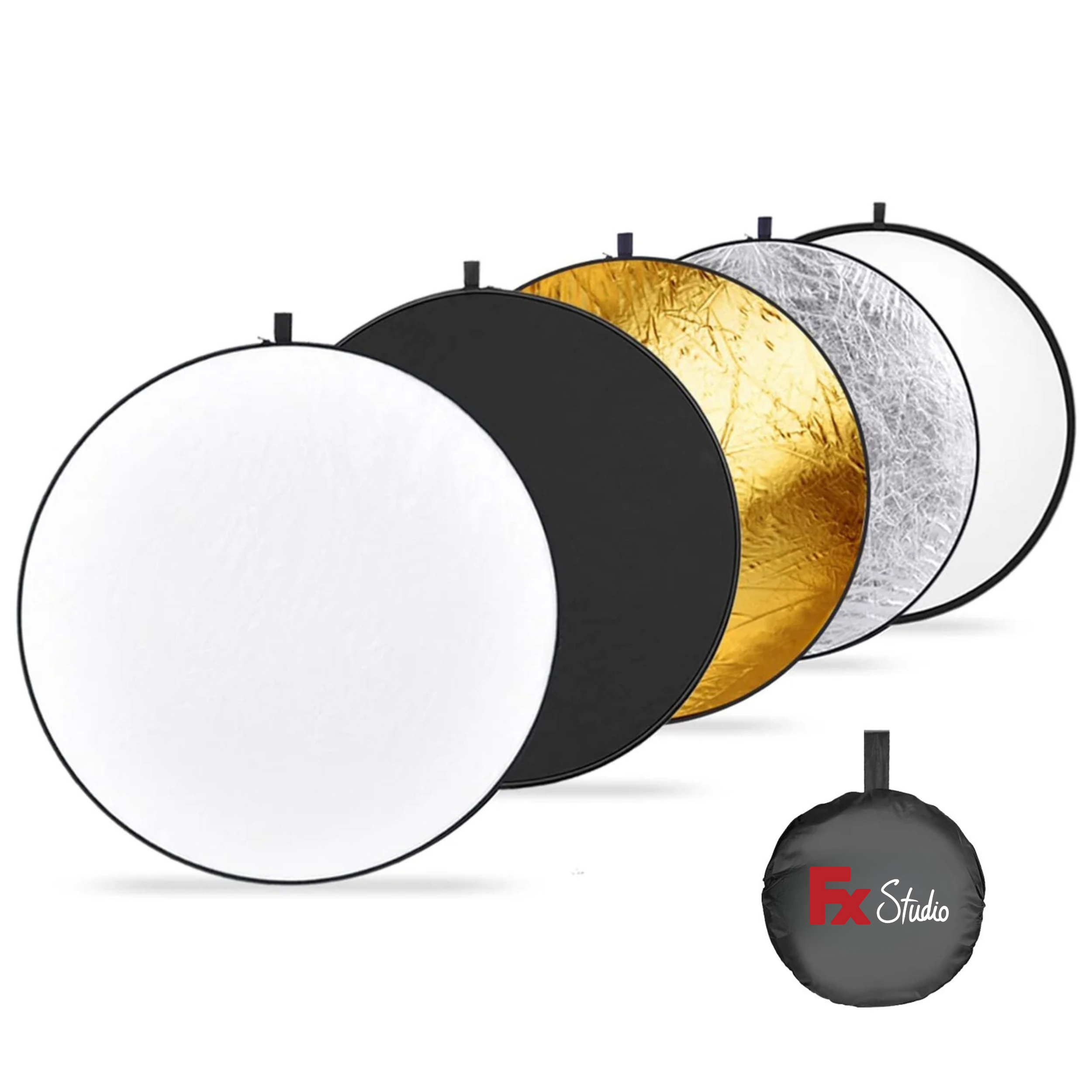 FX Studio 5-in-1 Round Portable Photography Reflector