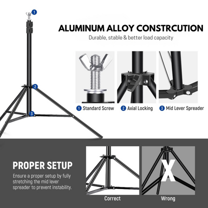FX Studio 2.6M x 3M Background Support System
